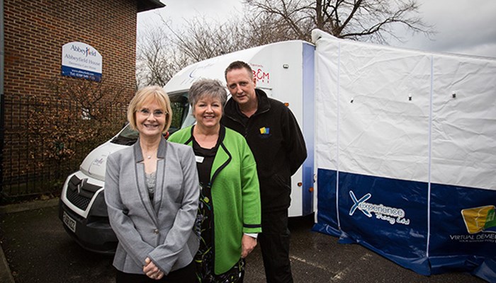 Abbeyfield take pioneering dementia simulator on the road Image