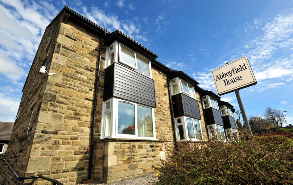 The front of Abbeyfield House, Barnoldswick BB18 5JX
