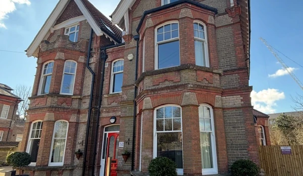 The exterior of Clandon House, Dorchester DT1 1PW