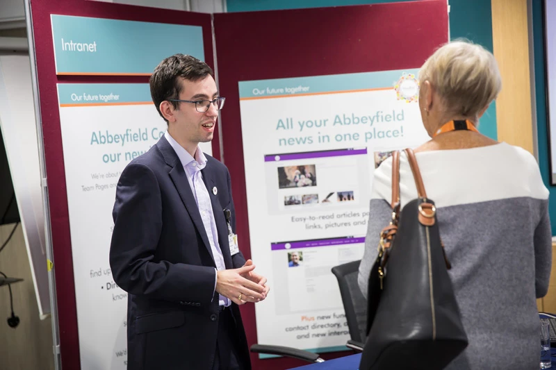 Member Of Staff At Abbeyfield Conference