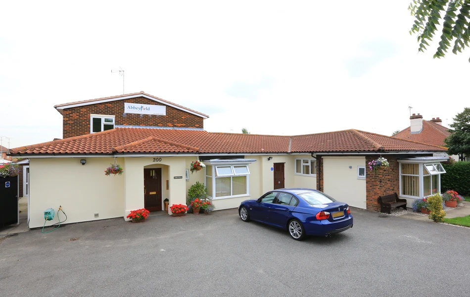 The front of Abbeyfield House, Basildon SS14 1PG