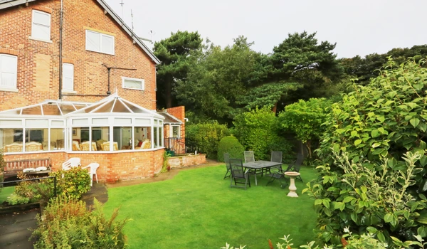 Rear garden T Abbeyfield House, Lytham St Annes FY8 5NN