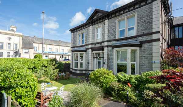Entrance To Abbeyfield House In Ulverston