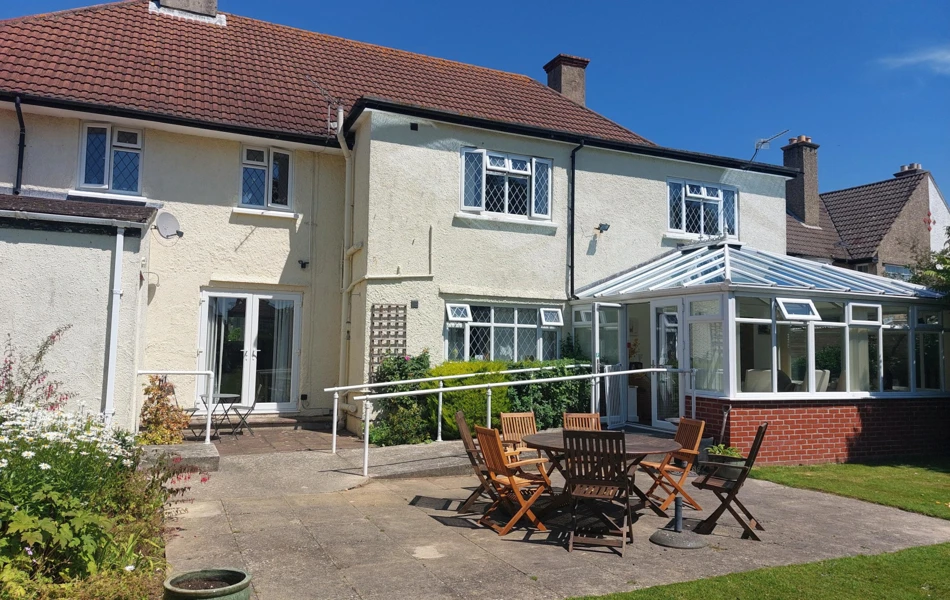 Back Exterior Of Tamar House