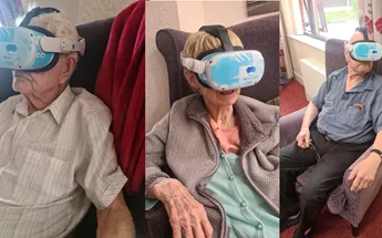  Doctor's orders: VR tech brings wanderlust to Downing House residents Image