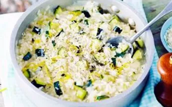  Courgette and lemon risotto Image