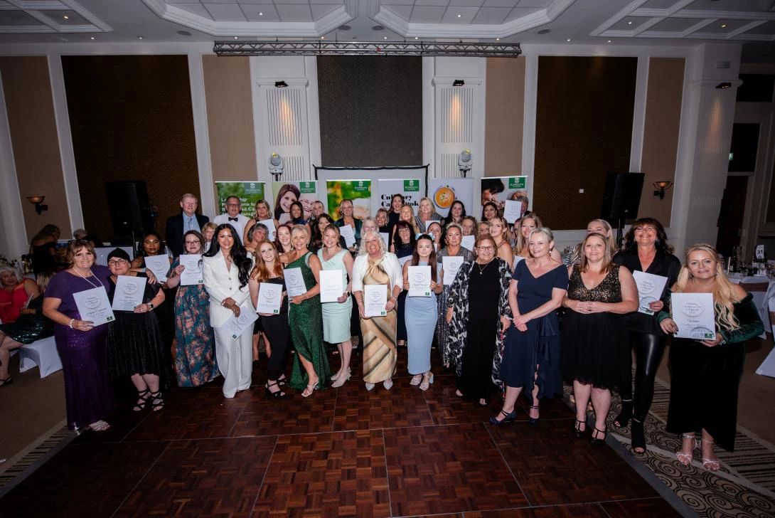 Award winners at the Celebrating Excellence in Care Awards