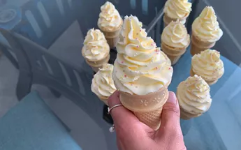 Westall House ice cream cone cakes Image