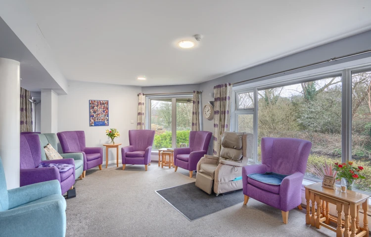 Bright And Cosy Communal Area For Residents To Enjoy At Wey Valley House