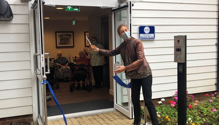 Westall House dementia-friendly care wing officially opens