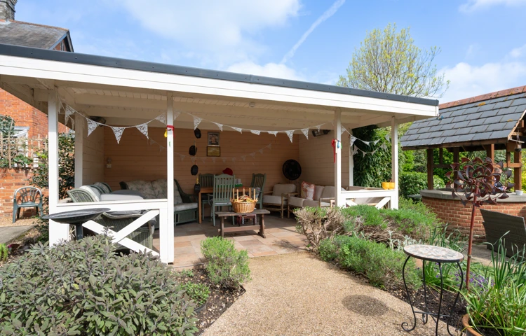 Bright And Sunny Garden For Residents To Enjoy At Maitland House