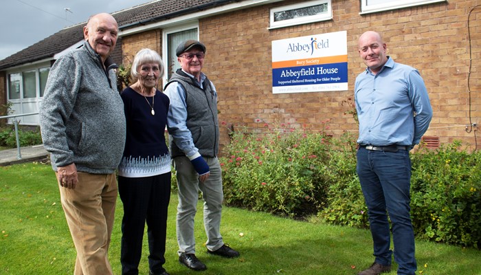 Abbeyfield House in Radcliffe welcomes extra home comforts  Image