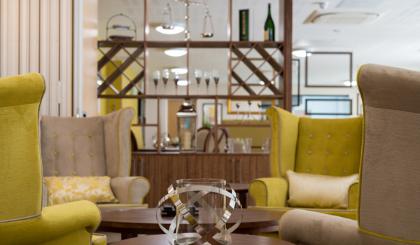 Details of our communal lounge