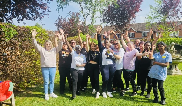 Game on for wellbeing at Abbeyfield House New Malden